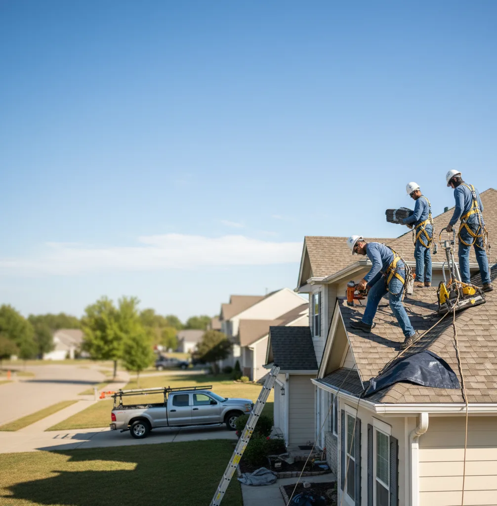 Roof Repair in La Belle